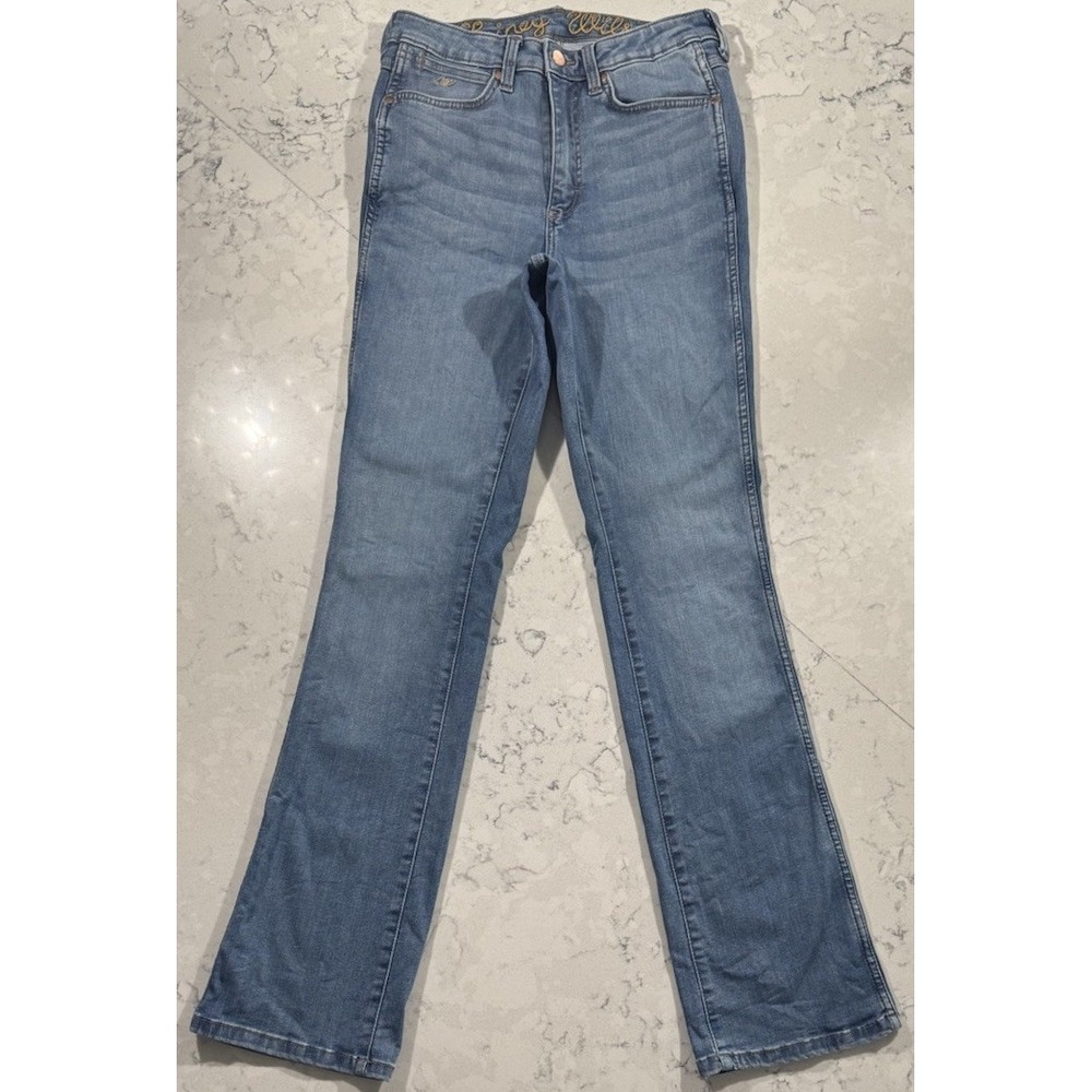 Wrangler x Lainey Wilson Boot Huggers Jeans Womens 29x34 Blue Medium Wash